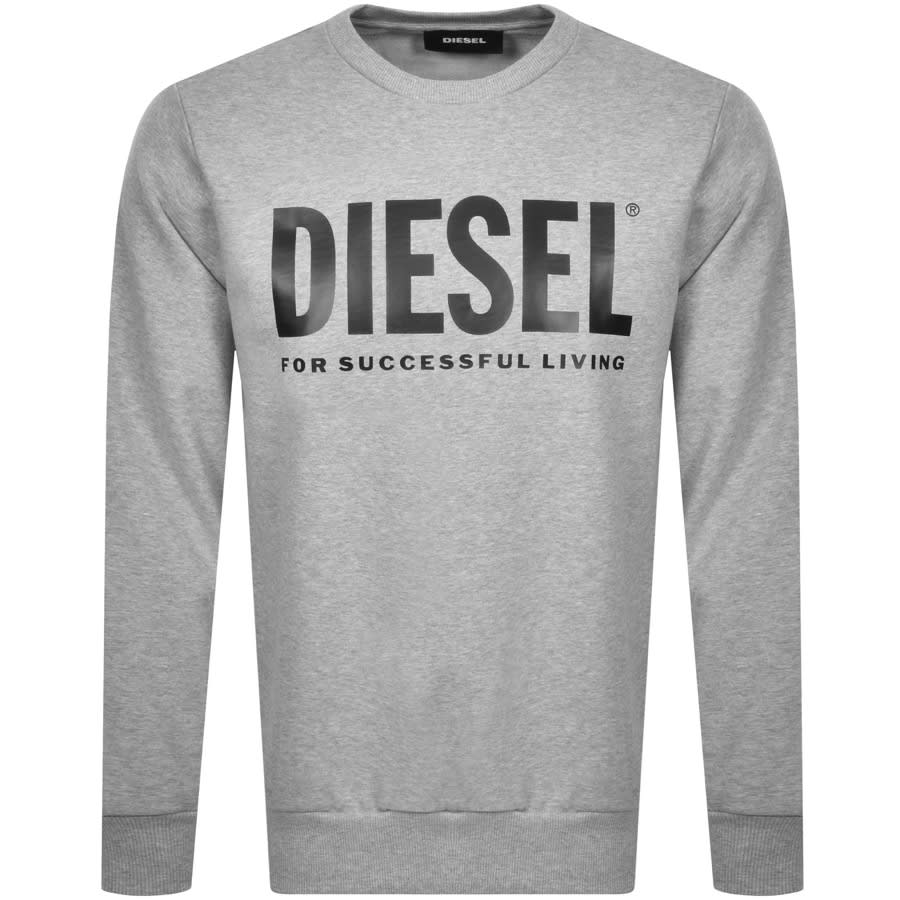 Alternative Image for ProductDiesel Division Sweatshirt Grey1